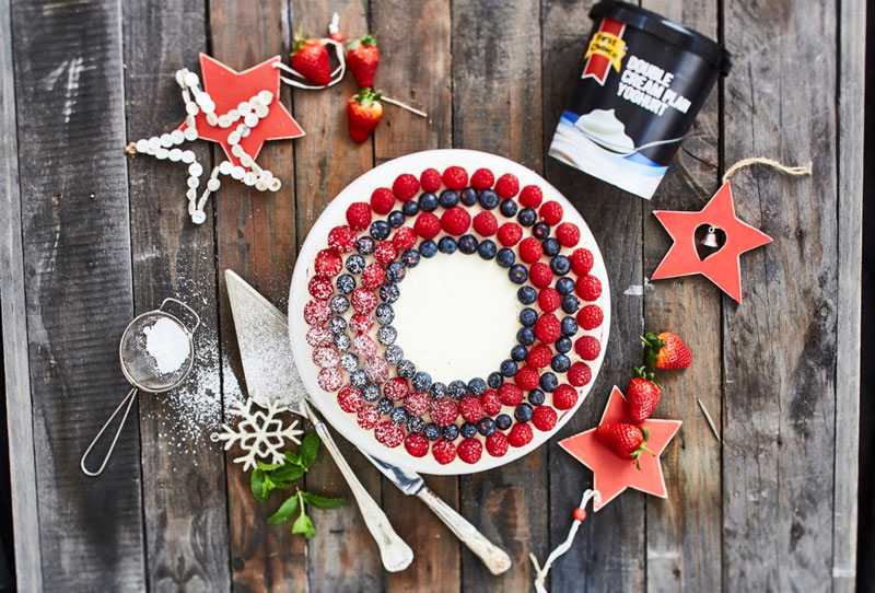 Bunting Cheesecake