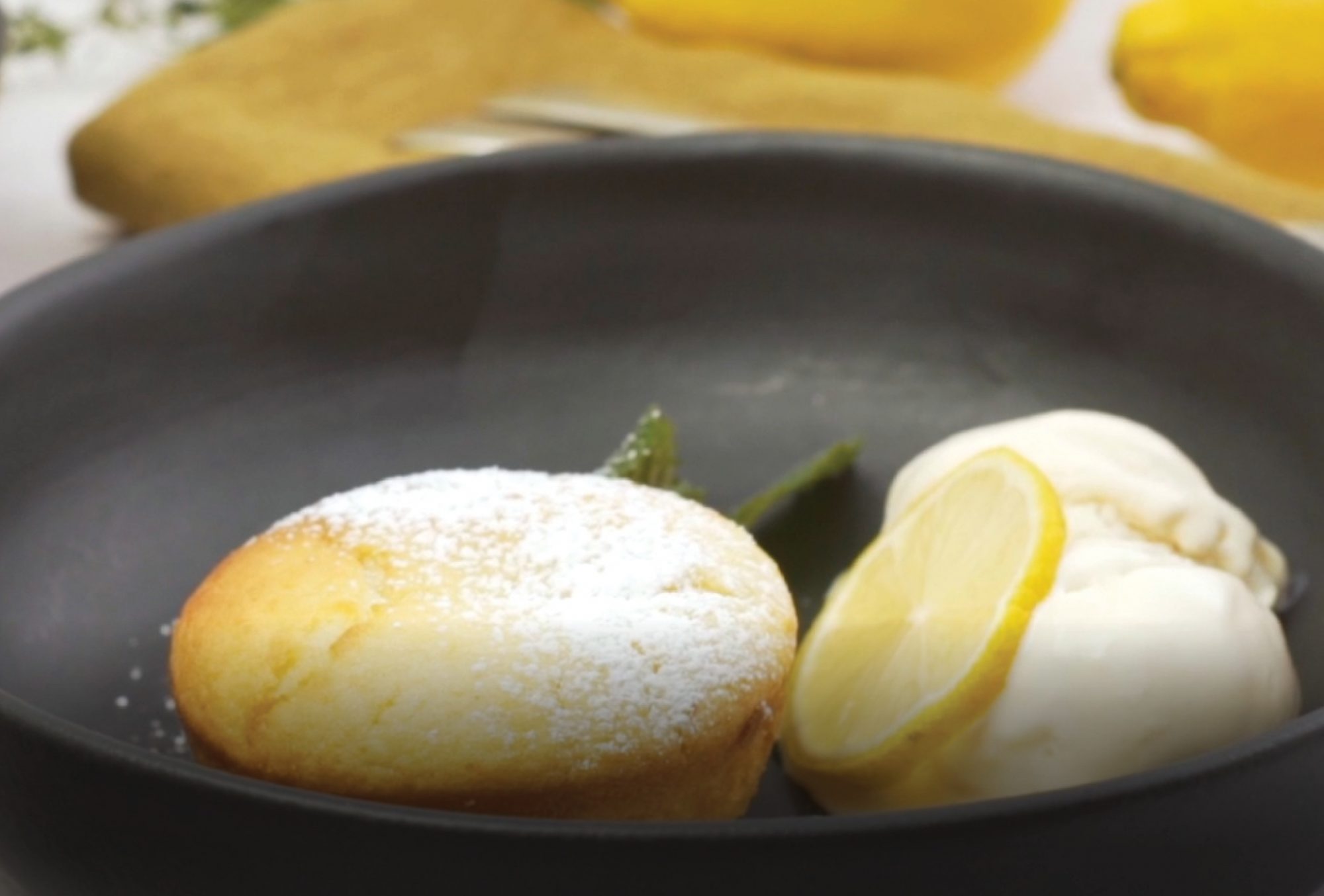 Custard Lava Cake